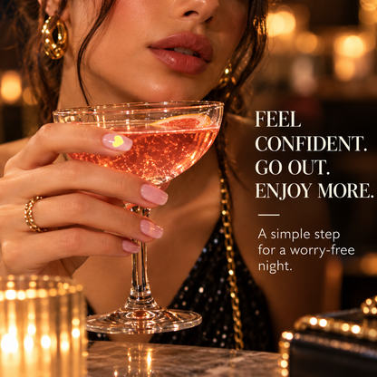 Zaynea™ Drink Testing Stickers – Heart & Butterfly Designs