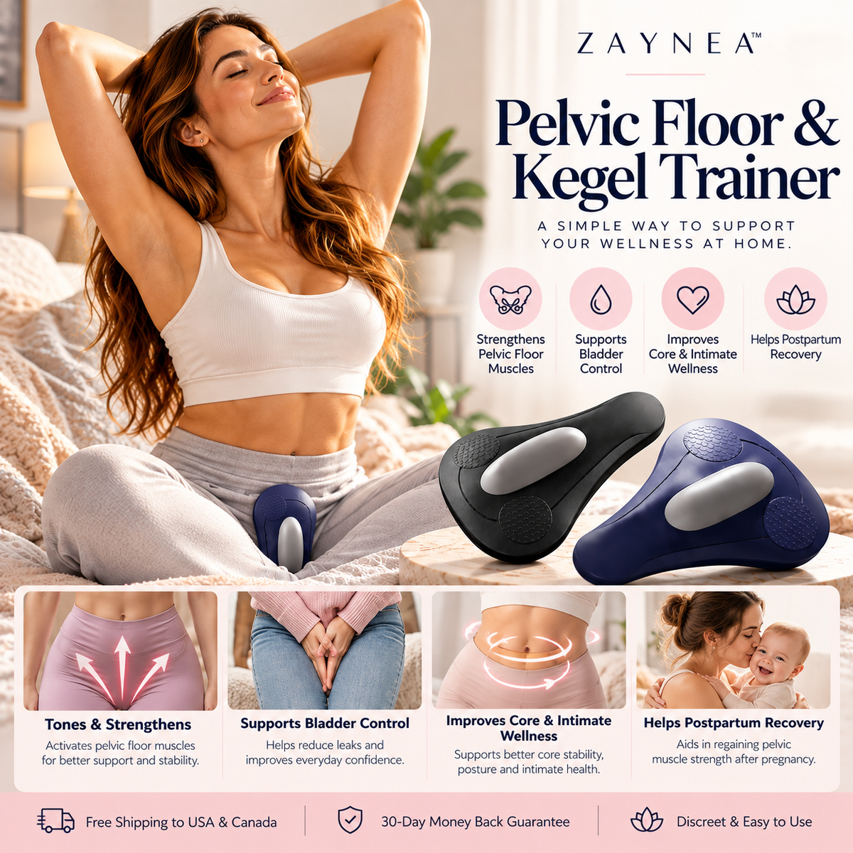 Zaynea™ Pelvic Floor & Kegel Trainer