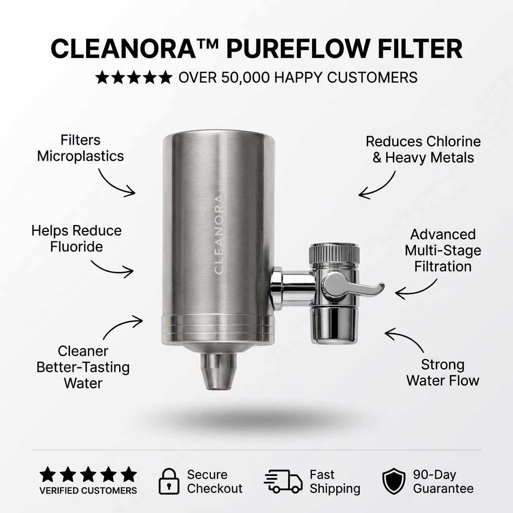CLEANORA-PureFlow Faucet Filter