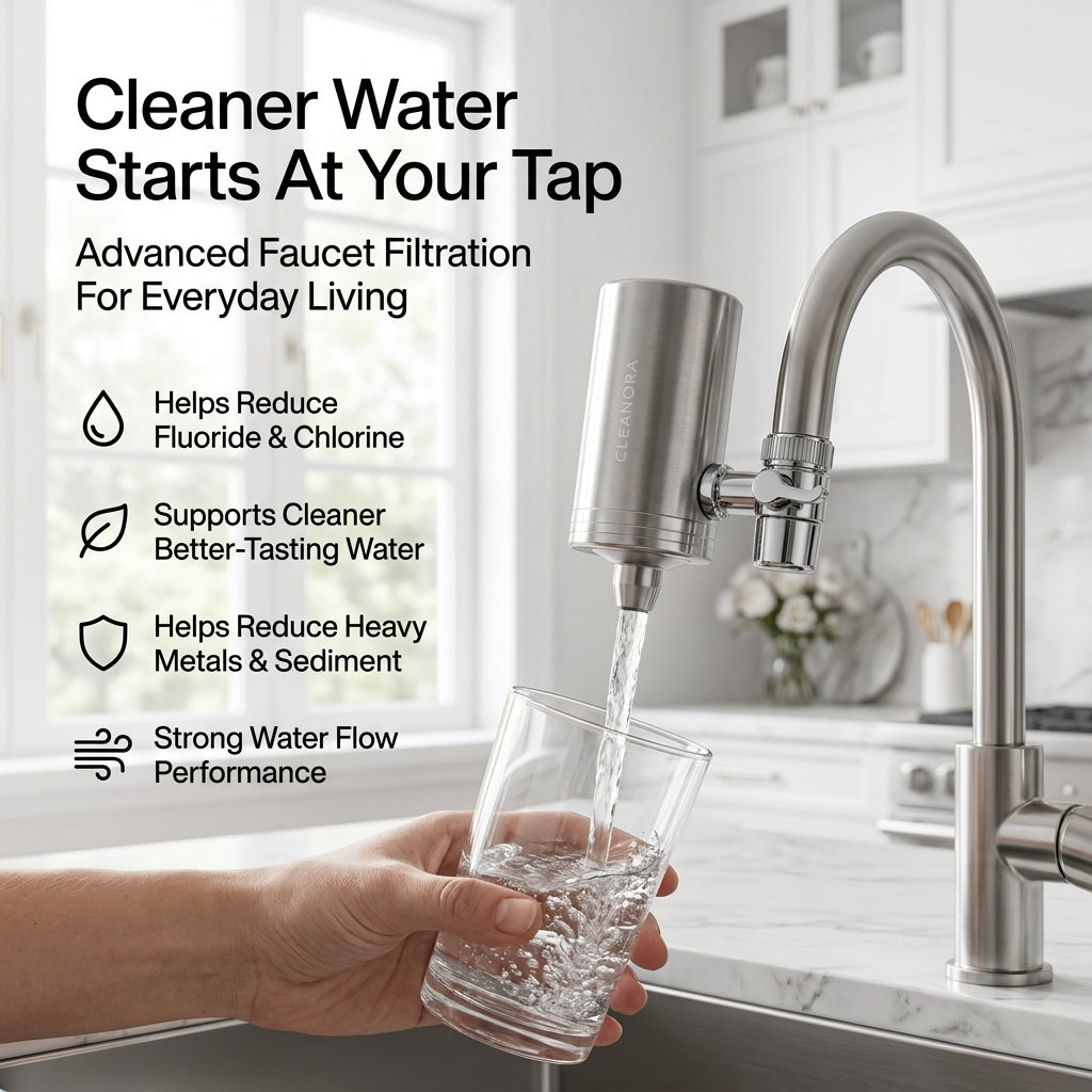 CLEANORA-PureFlow Faucet Filter