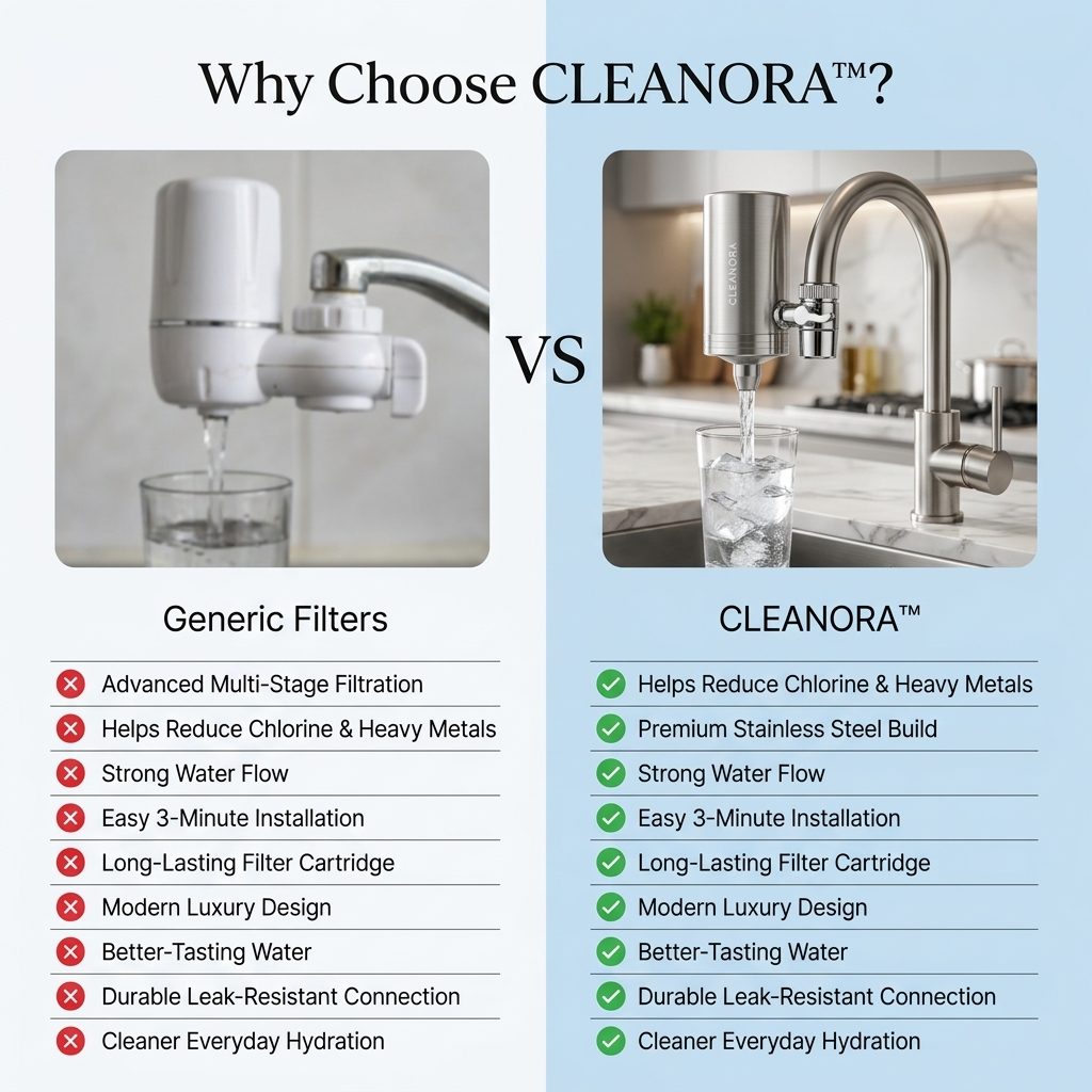 CLEANORA-PureFlow Faucet Filter
